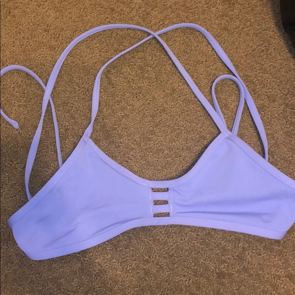 Lavender bikini top